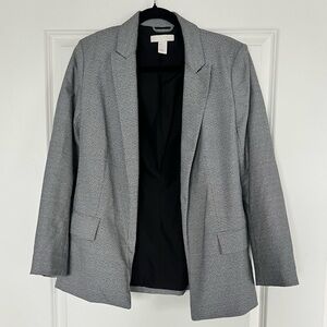 H&M Textured Blazer Sz 4